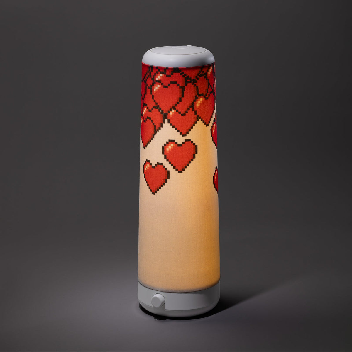 8-bit Hearts Cotton Shade (Shade only)